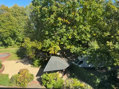 Blick aus dem Küchenfenster