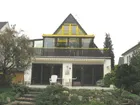 rückwärtige Hausansicht