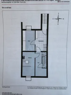 Grundriss Keller
