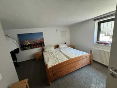 Schlafzimmer Gäste Zimmer im Souterrain