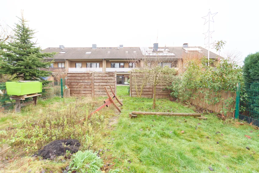 Hintere Gatenteil z. B. für Nutzgarten