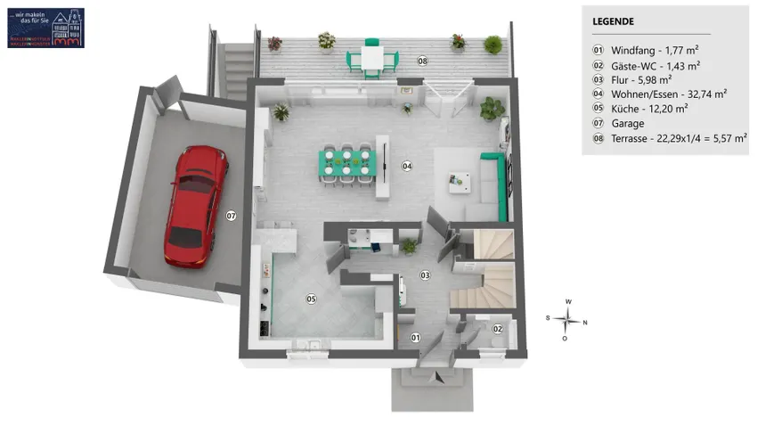 Grundriss EG