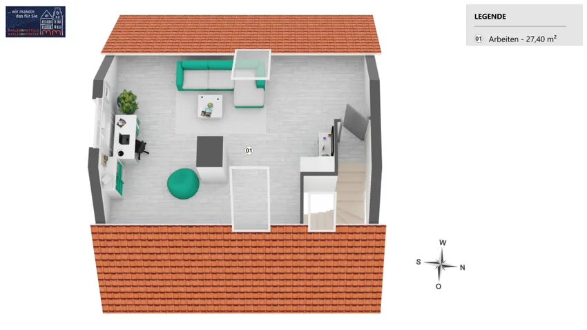 Grundriss DG