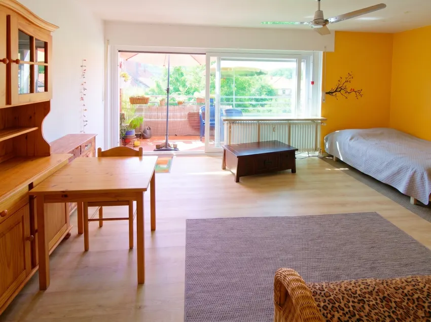 Wohnzimmer - mit KI bearbeitet