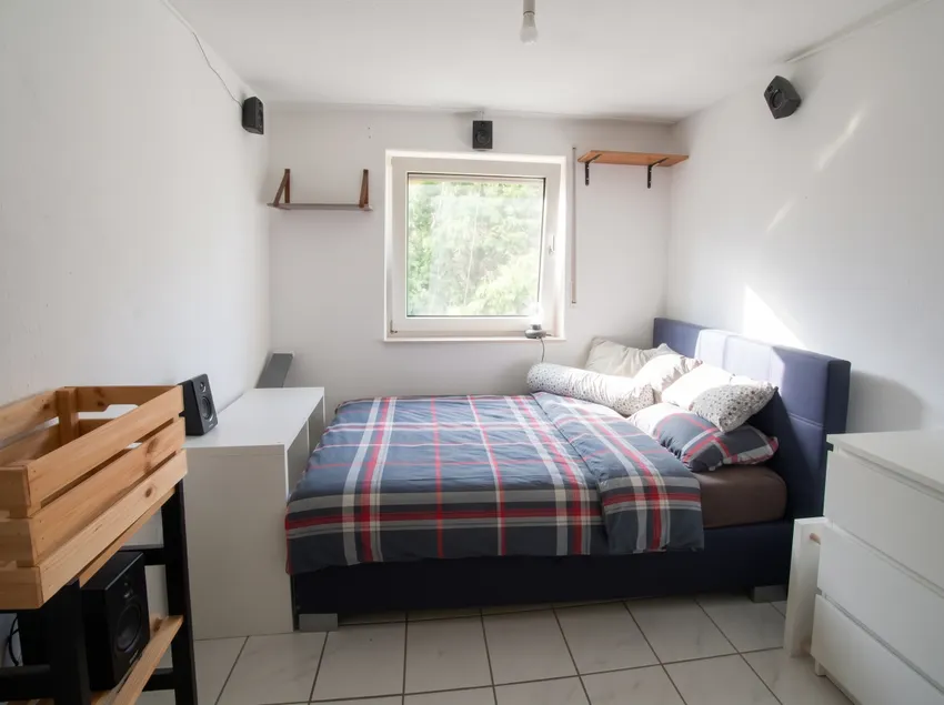Schlafzimmer - mit KI bearbeitet