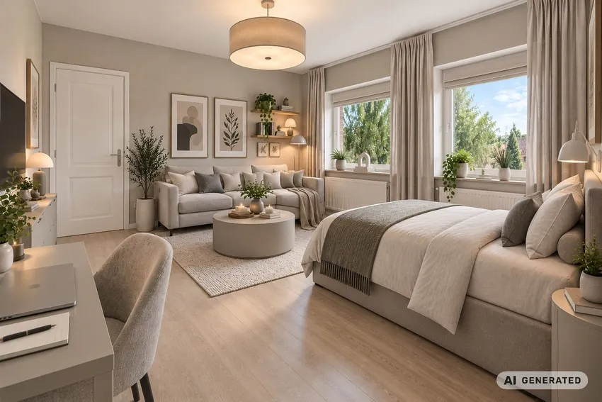 Appartment OG Visualisierung