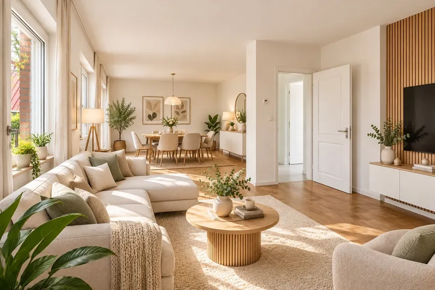 Wohnzimmer Visualisierung