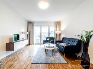 Helle und freundlich möblierte Businesswohnung in Hamburg City Süd mit Tiefgaragenplatz