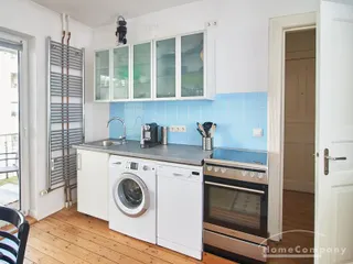 Möblierte Wohnung mit zwei Balkonen im beliebten Hamburg Eimsbüttel