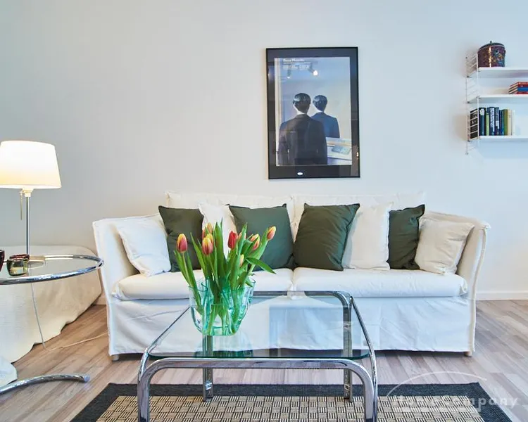 Stilvoll möbliertes 1-Zimmer-Apartment nahe der Alster mit Südbalkon