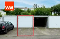 Garage mit Stellplatz