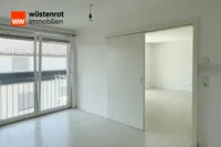 Schlafzimmer mit Schiebetür