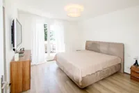 Schlafzimmer mit Terrassenzugang