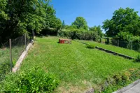 Garten Hausrückseite
