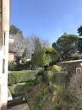 Blick vom Balkon