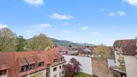 Blick vom Balkon 