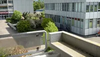 Blick vom Balkon am SZ