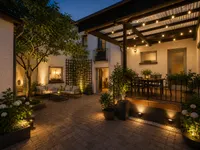Terrasse über KI erzeugtes Bild