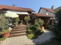 Blick zur Terrasse