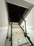 Gedämmtes Dachboden