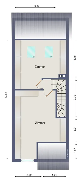 Grundriss Dachgeschoss