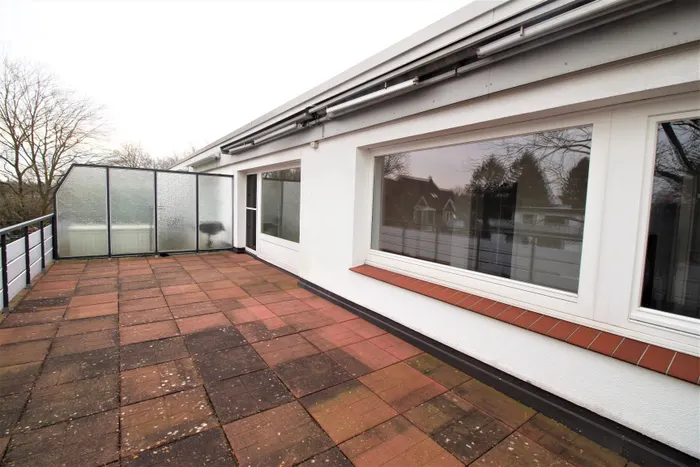 Süd/West-Dachterrasse