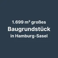 Baugrundstück in Hamburg-Sasel