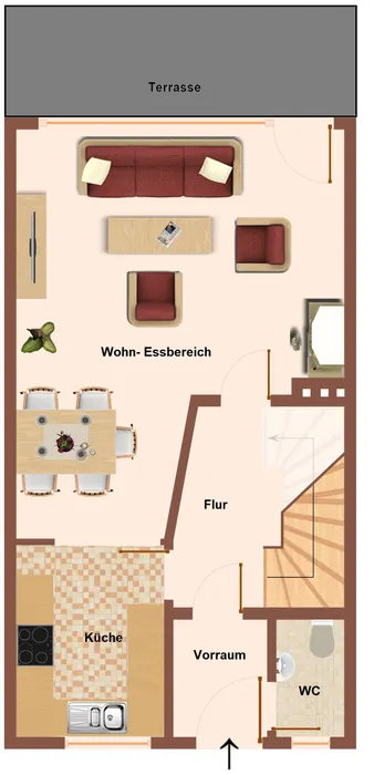 Grundriss Erdgeschoss