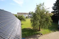 Blick in den Garten aus dem OG