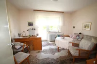 Schlafzimmer mit Balkonzugang