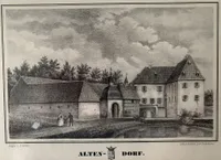 Historisches Bild des Anwesens