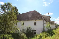 NW-Ansicht Rentei u. Nebengebäude