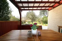 Freisitz mit Gartenblick