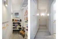 Garderobe & Flur im Eingangsbereich