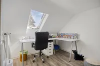 Arbeitszimmer im Dachgeschoss