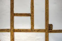 Detailaufnahme Fachwerkwand