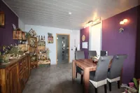 Blick vom Wintergarten Richtung Wohnzimmer