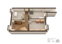 Visualisierter Grundriss KG 