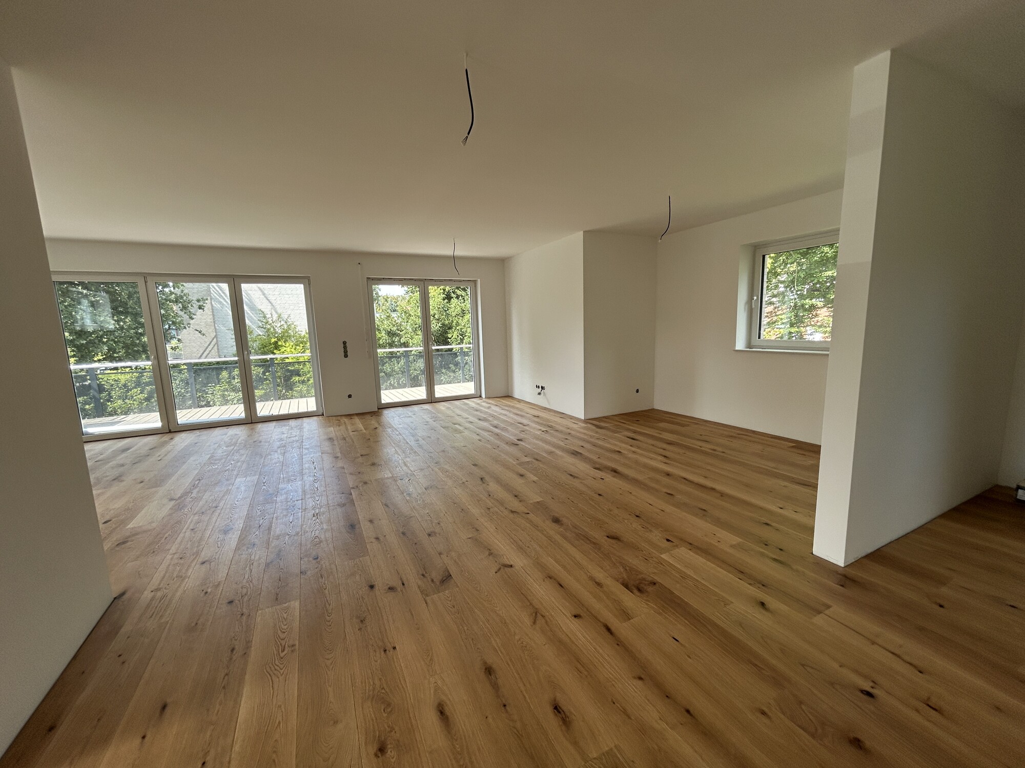 Whg. 4 - Bautenstand im August
