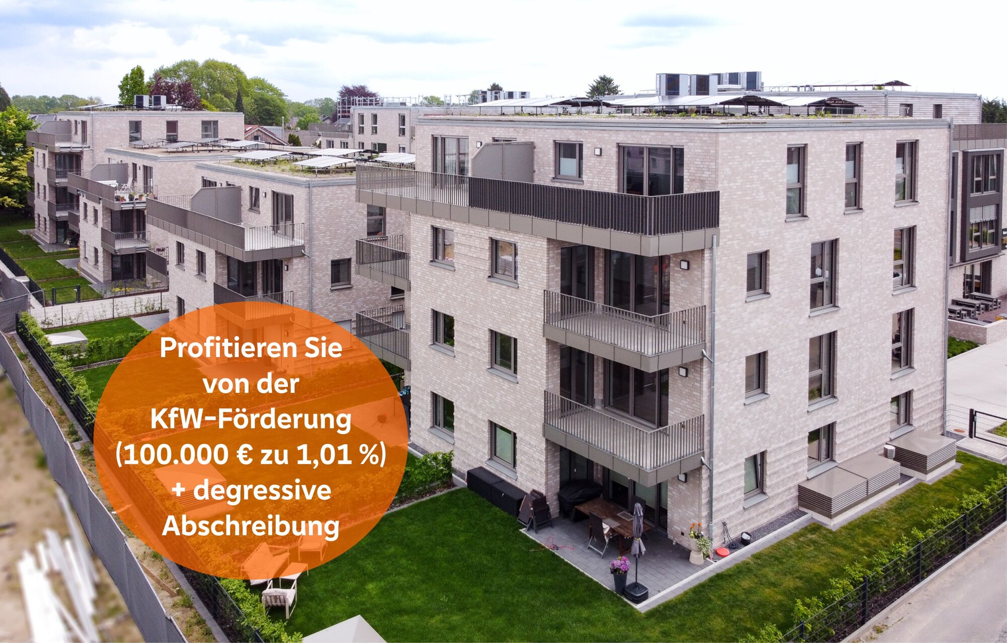 Luftaufnahme Rückansicht