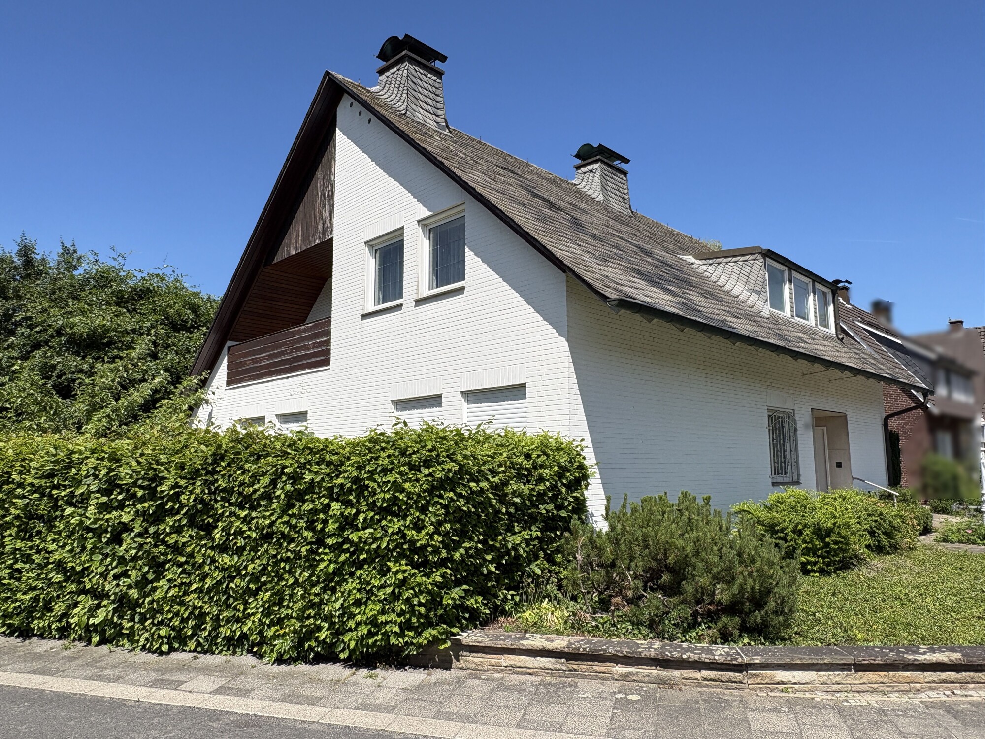 Seitl. Hausansicht