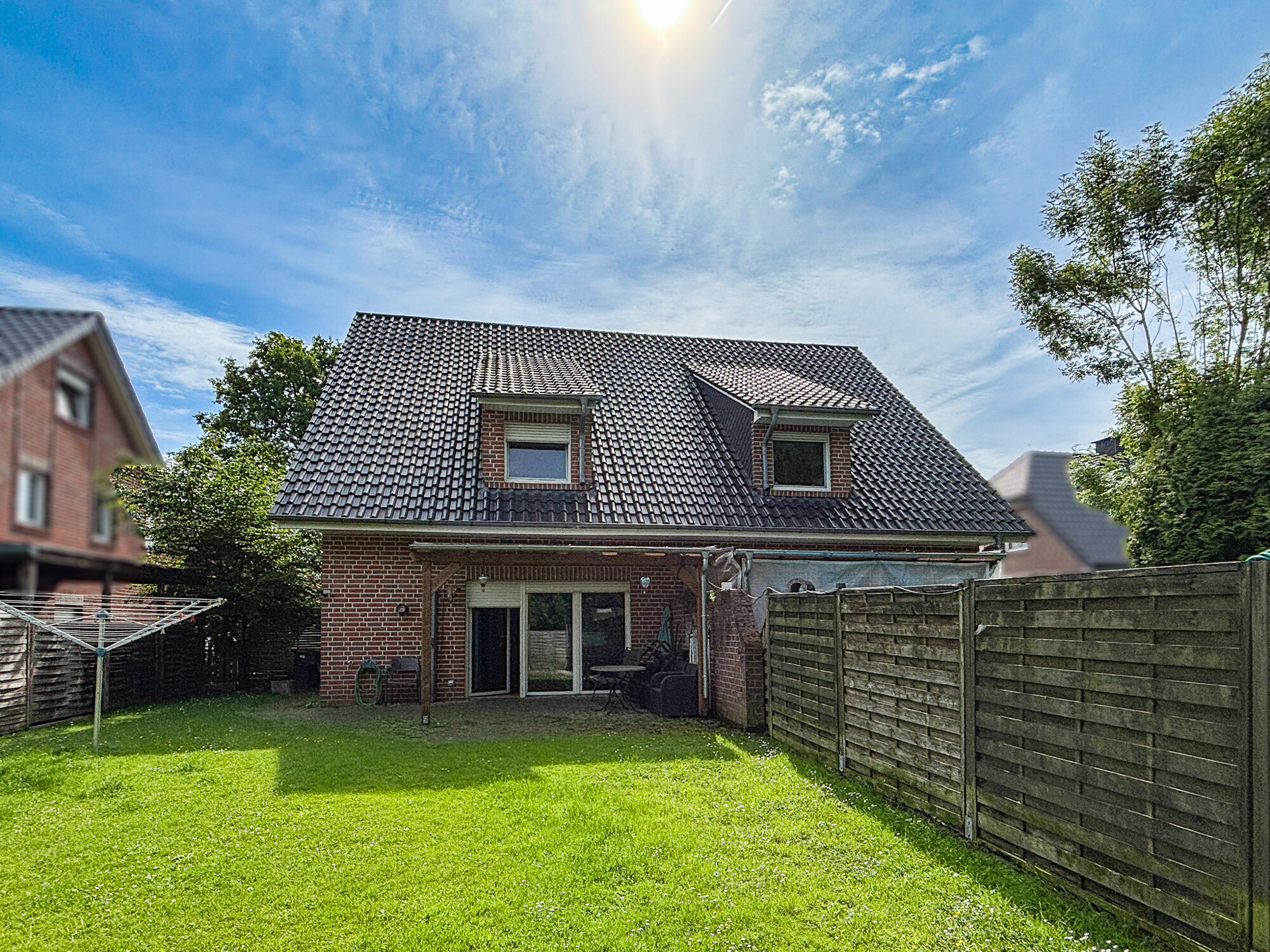 Gartenansicht | Haus Nr. 5a