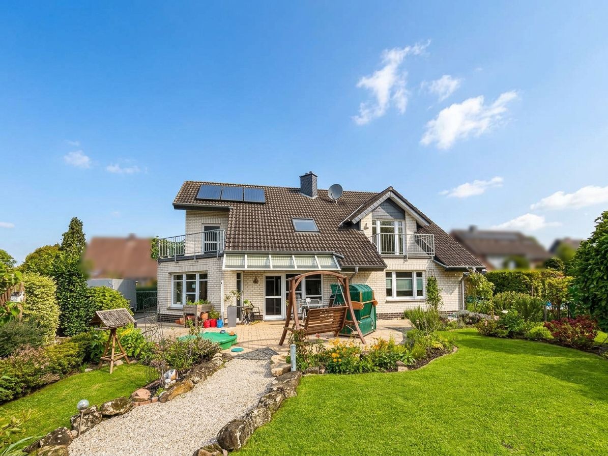 Garten-/Rückansicht 