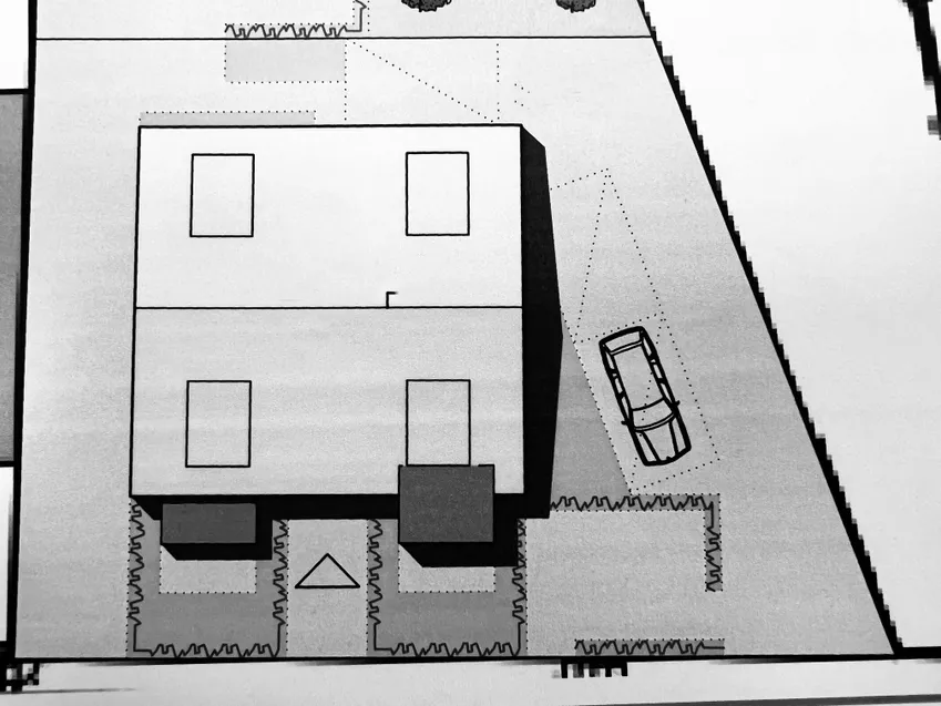 Grundstück Plan