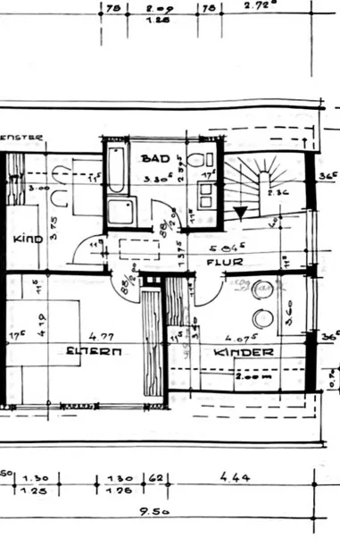 Grundriss Dachgeschoss