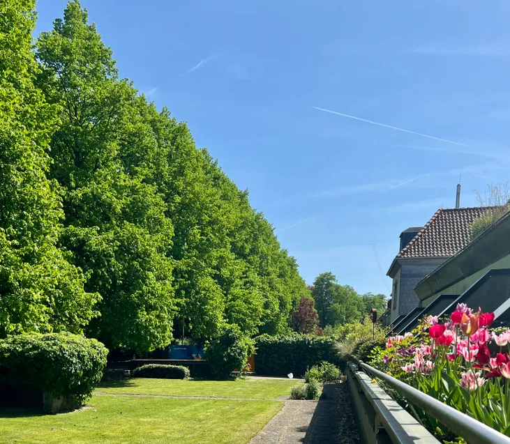 Blick zur Promenade