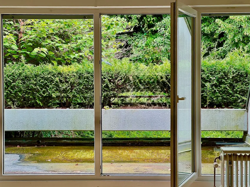 Ausblick Wohnzimmer