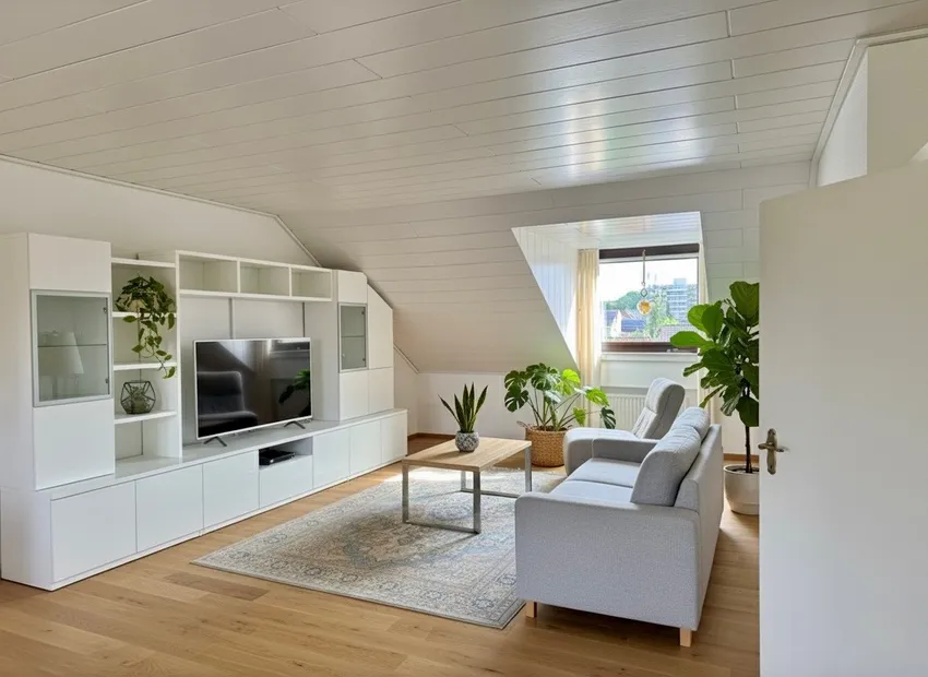 Wohnzimmer visualisiert