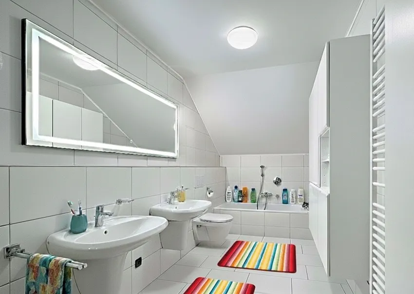 Badezimmer visualisiert