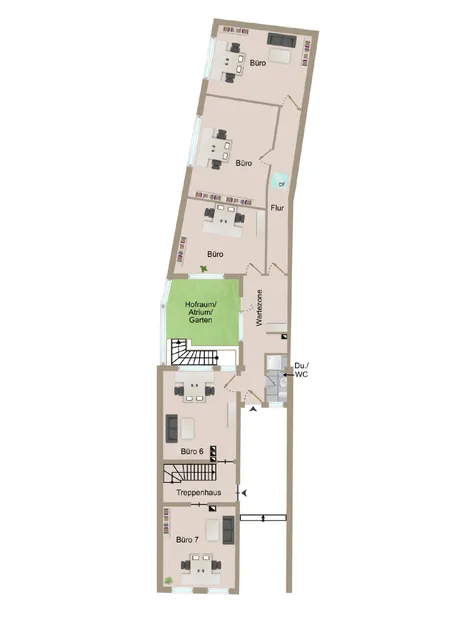 Grundriss EG Variante